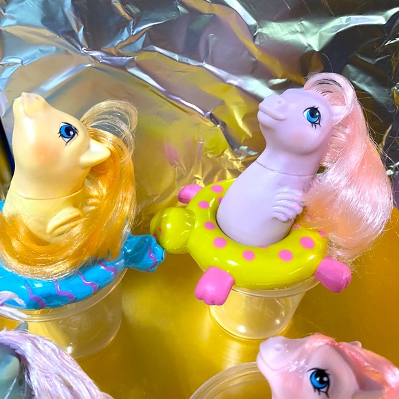 MY LITTLE PONY G1 VINTAGE 1980’s SEA PONIES & ACCESSORIES COLLECTION ULTRA RARE - Picture 7 of 14